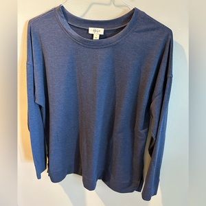 STYLE & CO. - Navy Blue Basic Long Sleeve